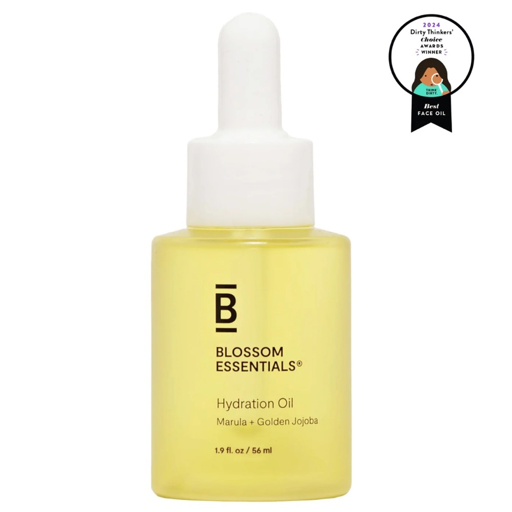 Blossom Essentials Hydration Oil with Squalane use head to toe scent free